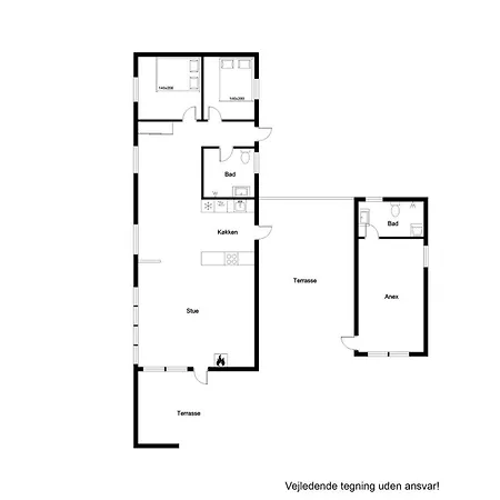 Lovely With Large Terrace Close To The North Sea In Klitmoller 펜션 *